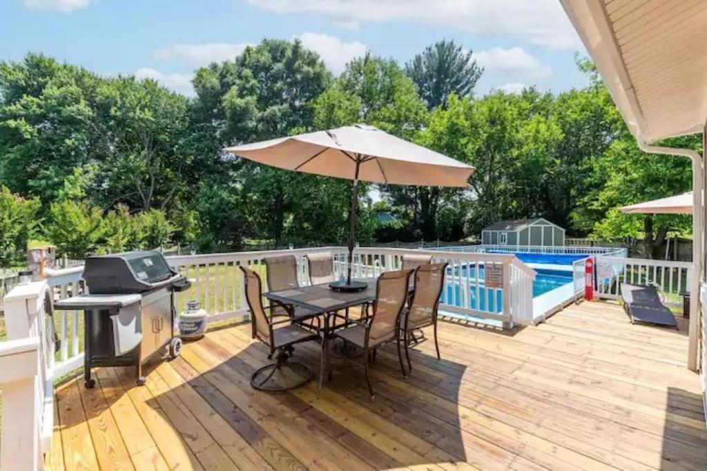 Lrge 5 Bedroom 9 Beds Near Dc-Pool, Hot Tub, Gym, Game Rm, Fire Pit Bowie Bagian luar foto
