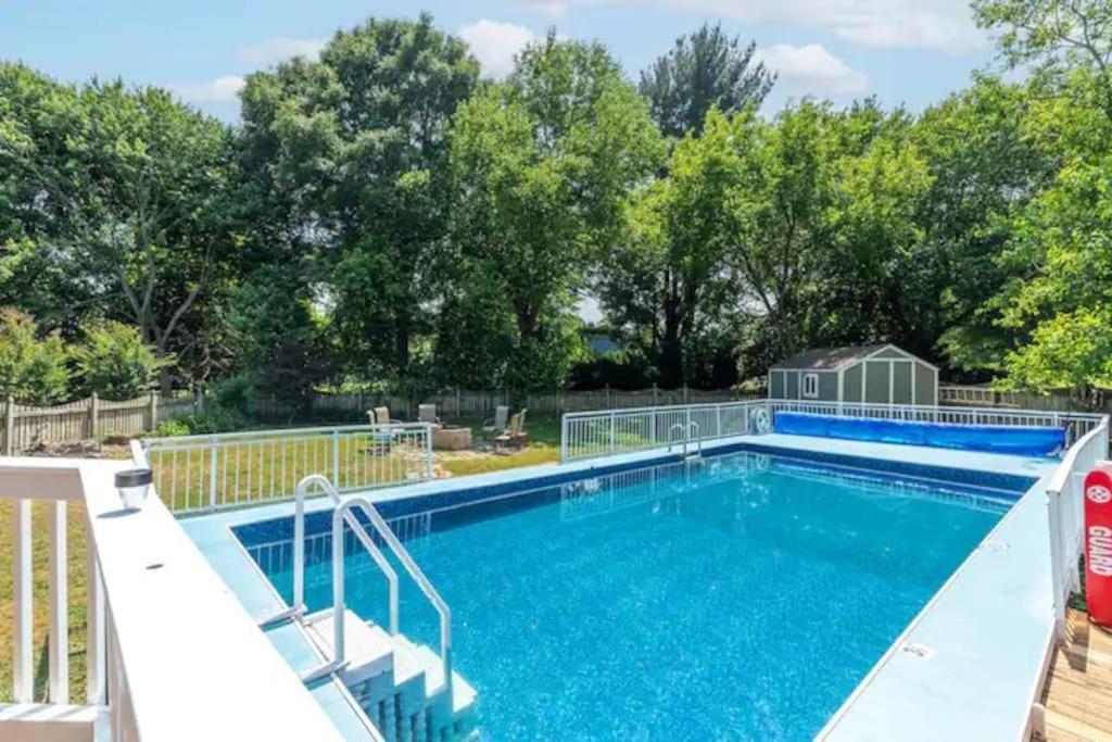 Lrge 5 Bedroom 9 Beds Near Dc-Pool, Hot Tub, Gym, Game Rm, Fire Pit Bowie Bagian luar foto