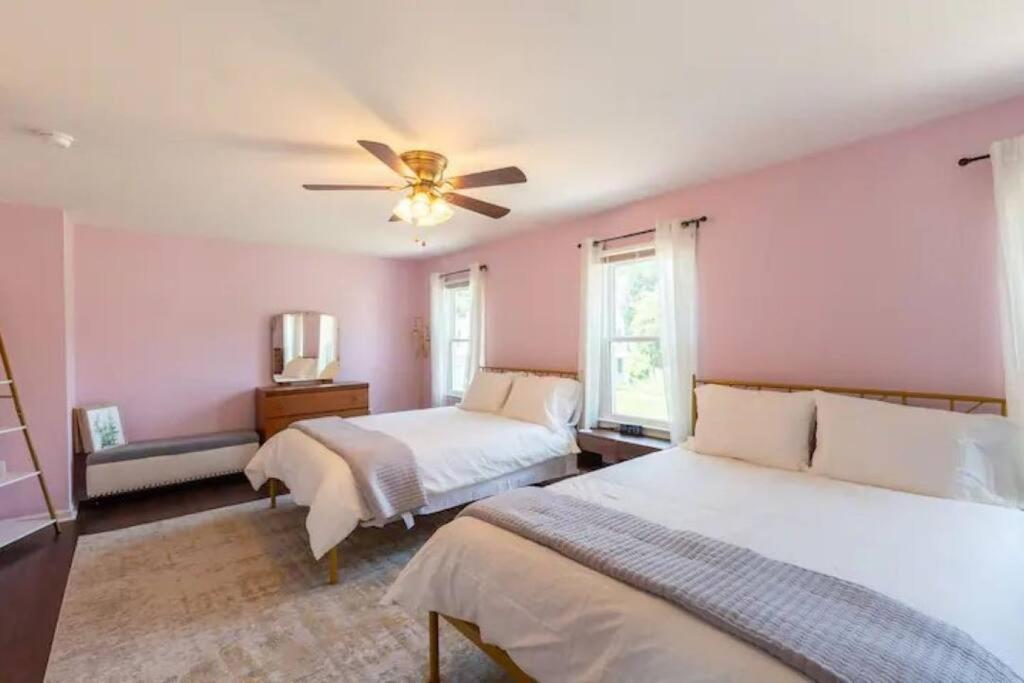 Lrge 5 Bedroom 9 Beds Near Dc-Pool, Hot Tub, Gym, Game Rm, Fire Pit Bowie Bagian luar foto