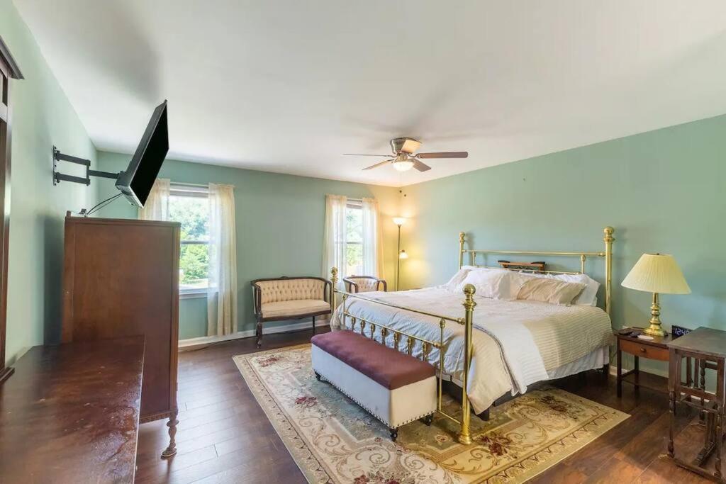 Lrge 5 Bedroom 9 Beds Near Dc-Pool, Hot Tub, Gym, Game Rm, Fire Pit Bowie Bagian luar foto